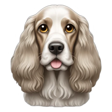 Dog-english-cocker-spaniel-full-body sticker