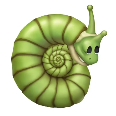 Hein große Schnecke sticker