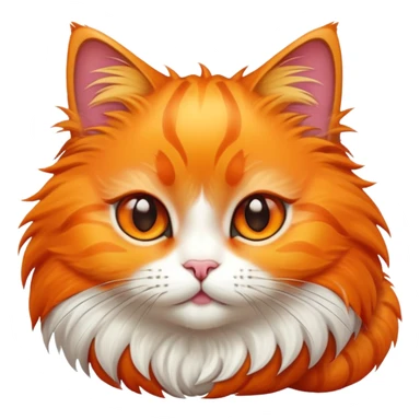 mandarin cat sticker
