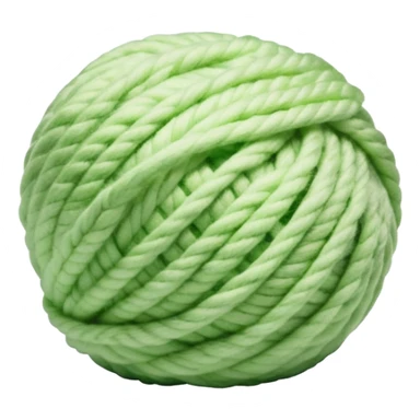 Yarn ball light green sticker