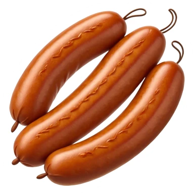 make love-shaped sausages sticker