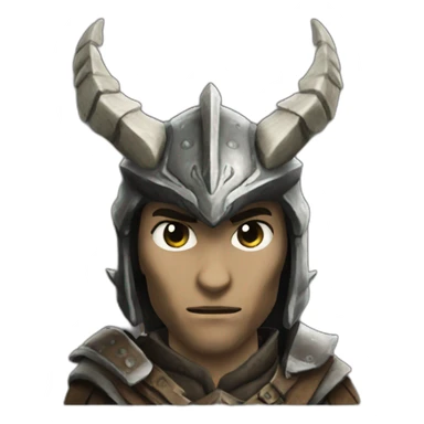 skyrim dragonborn sticker