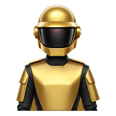 Daft punk pyramid sticker