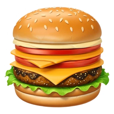 Kapibara burger sticker