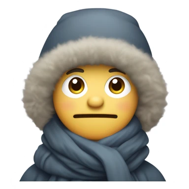 Mick freezing outside sticker