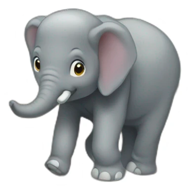 Borneo Pygmy Elephant walking sticker