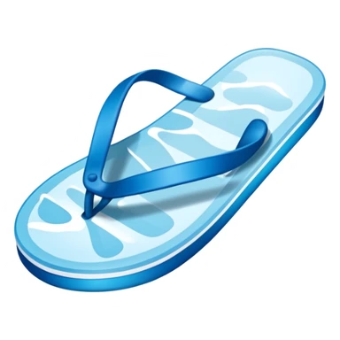 ice flip flop sticker