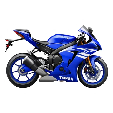 Yamaha YZF (Sportbike) - Yamaha YZF-R1 (Model Year: 2022) (Iconic colour: Blue) sticker
