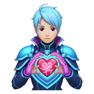 Dota 2's Arc Warden Shows Anime Heart sticker