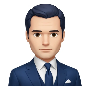 henry cavill in suit sticker