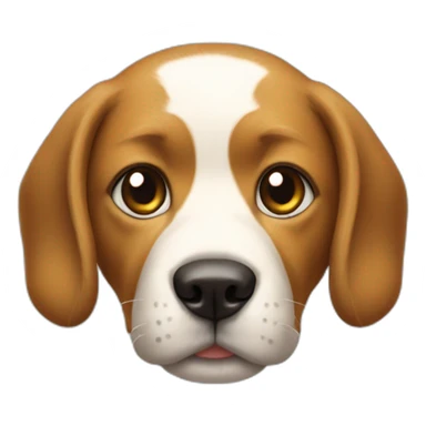 Chat dur chien sticker