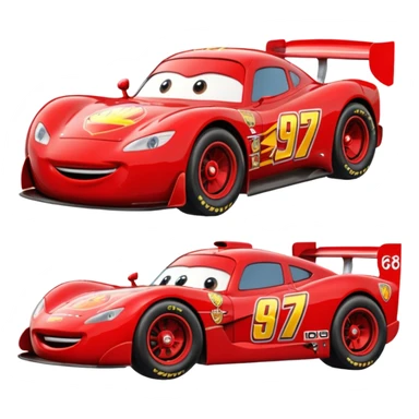 Flash McQueen sticker