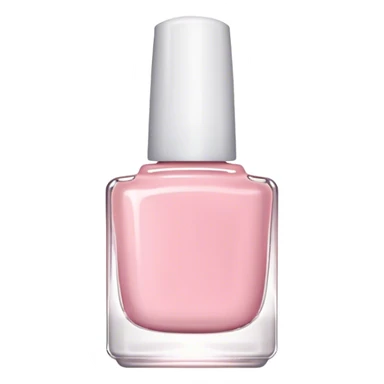 Light Pink nail polish bottle sticker