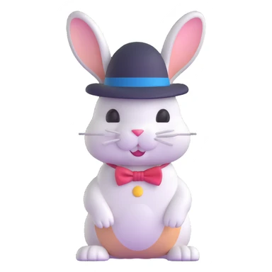 gangster rabbit sticker