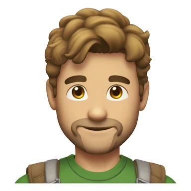 Leon musculoso diciendo okey sticker