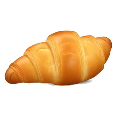croissant eating croissant sticker