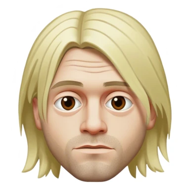 Kurt cobain sticker