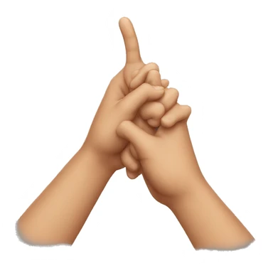 sassy gay hands sticker