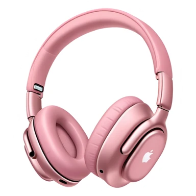 pink airpods max headphones sticker