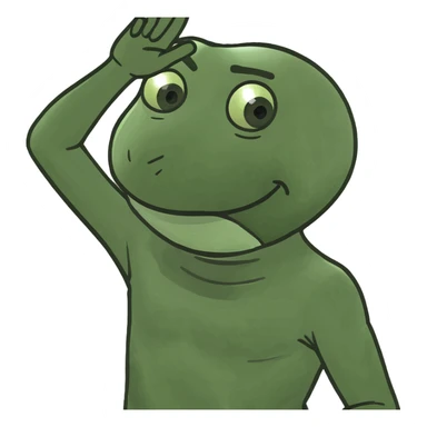 Una persona haciendo el dab  sticker