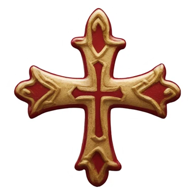 COEUR VENDEEN rouge surmonté d'une CROIX 85 sticker