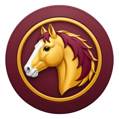 Brisbane Broncos logo sticker
