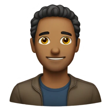 a man from latino america sticker