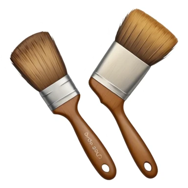 artist's brush sticker