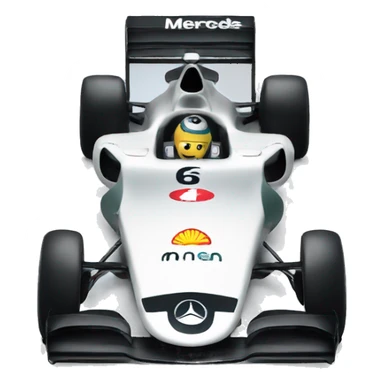 Mercedes F1 sticker