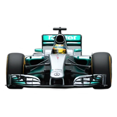 Mercedes f1 sticker