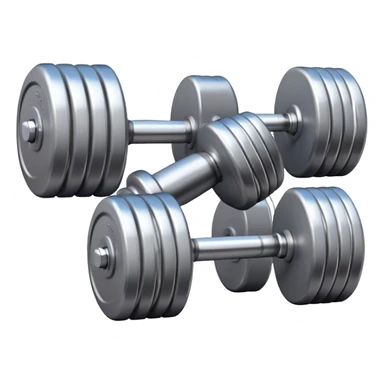 A pair of dumbbells

 sticker