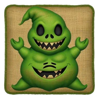 Oogie boogie sticker