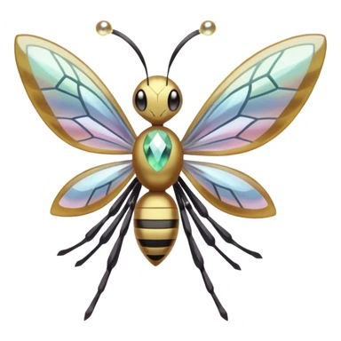 Meloetta-Beedrill-Palkia-Cresselia-fusion sticker