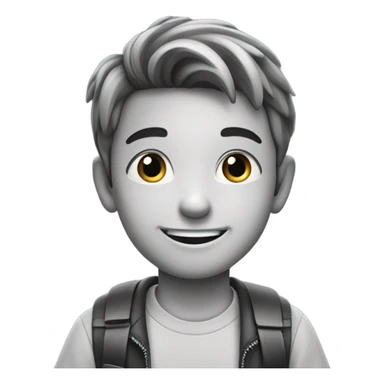 A boy that is very thankful sticker