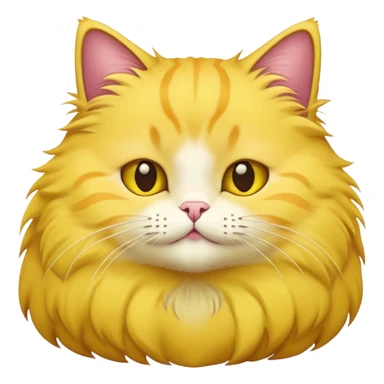 Yellow lombax-cat sticker