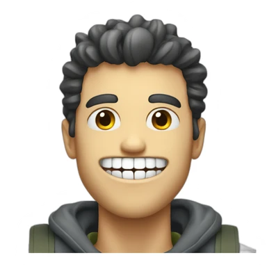 thing-guy-smiling-with-teeth-teeth-teeth-scary-terror sticker