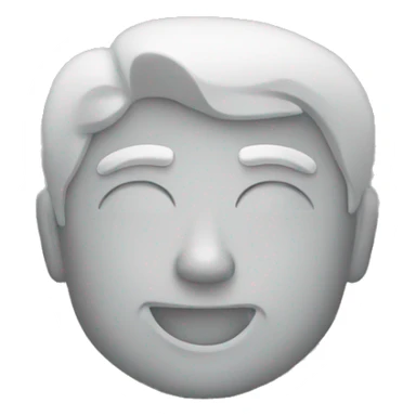 cara con dedo en medio  sticker