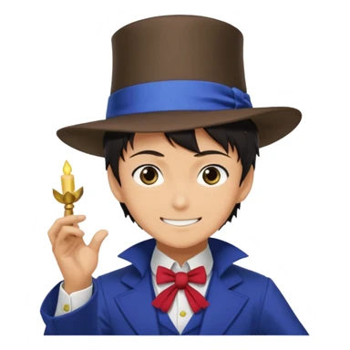 Kaito Kuroba in the famous detective conan story sticker