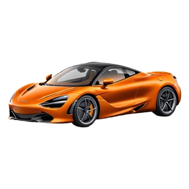 McLaren 720S - McLaren (Model Year: 2021) (Iconic colour: Orange) sticker