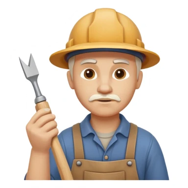 wood carving carpenter portrait, head and shoulders only, carving wooden figure with chisel, wood shavings visible, focused craftsman expression, artisan workshop vibe, 3D cartoon style, mobile game icon style, clean background, no text, no watermark
 sticker