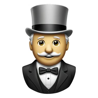 capitalist mr.monopoly sticker