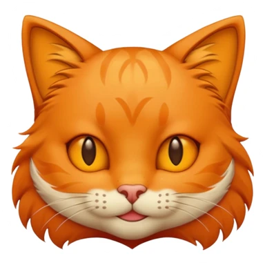 Cat smirking sticker