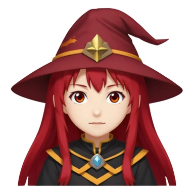 Megumin from konosuba sticker