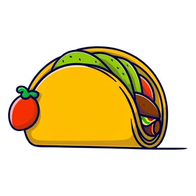 taco sticker