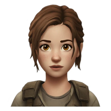 The last of us (bella ramsey) sticker