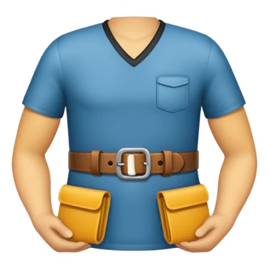 belt in hand sticker