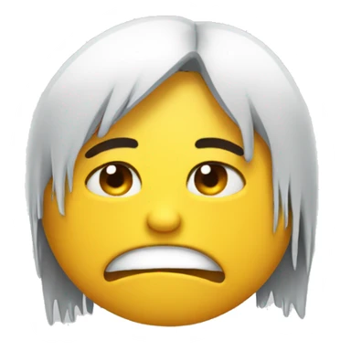 crying loudly sticker