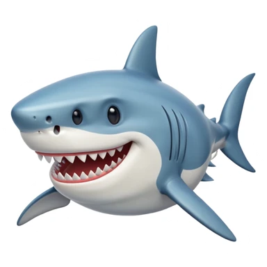 🦈+🤩 sticker