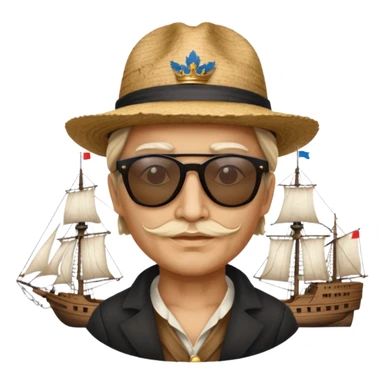 Batavia the Dutch East India Company shiphollywood star sticker