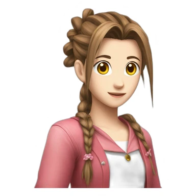 aerith sticker